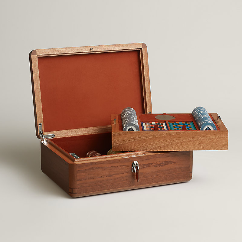 Casaque Mosaique poker box | Hermès Finland